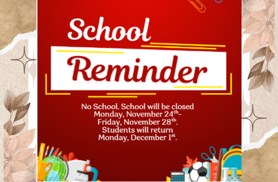  Thanksgiving Holiday